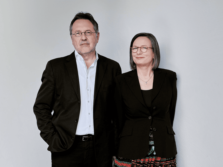 Rainer Moritz und Annemarie StoltenbergRainer Moritz und Annemarie Stoltenberg © Gunter Glücklich